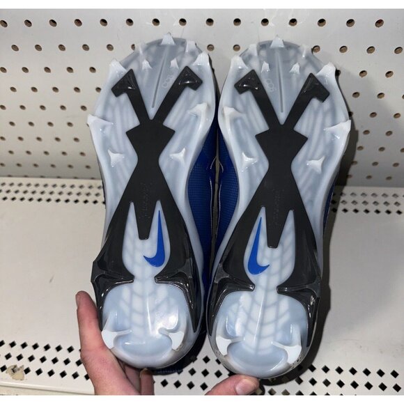 Nike Alpha Menace Elite 3 Mens Football Cleats Size 11 Royal Blue CT6648-414